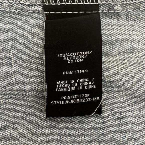 NWOT! Boho Boom Boom Jean Jacket - Picture 7 of 8